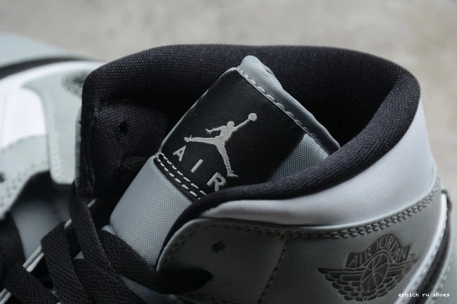 Cheap AIR 1 Grey Jordan Light Mid Smoke 554724-092 0701